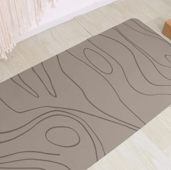 Ultra-thin Rubber Yoga Mat