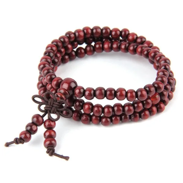 6mm Natural Sandalwood Meditation 108 beads