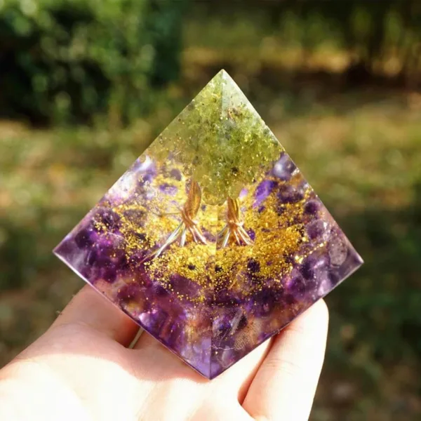 Orgonite Pyramid Healing Crystal