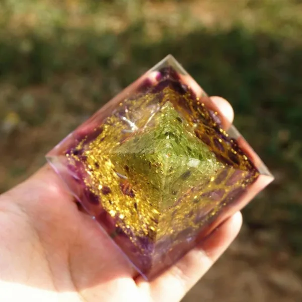 Orgonite Pyramid Healing Crystal