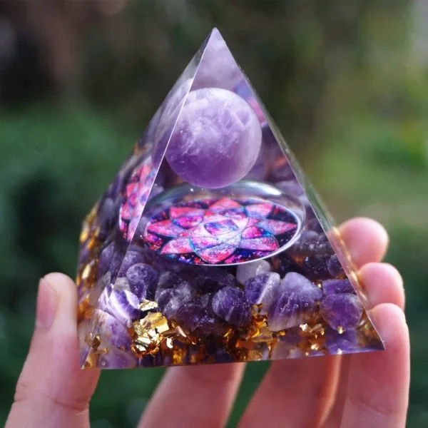 Orgonite Pyramid Healing Crystal