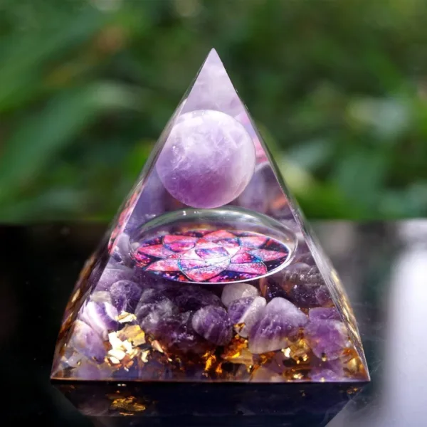 Orgonite Pyramid Healing Crystal