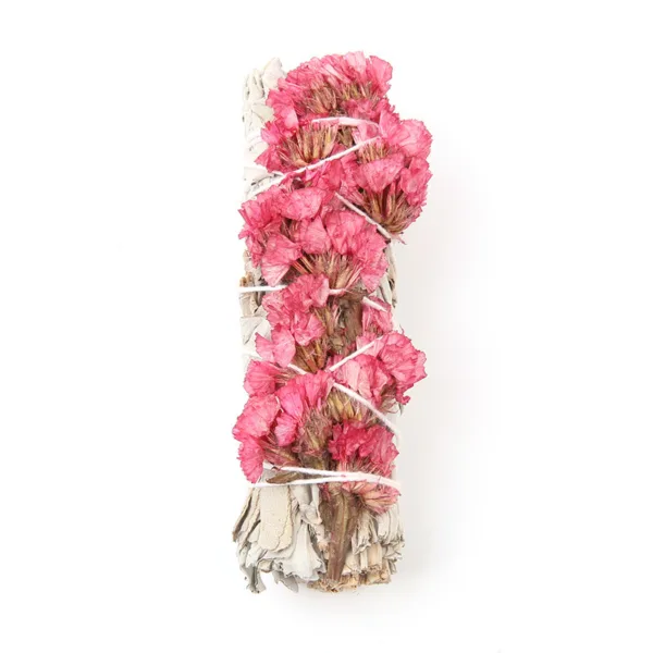 White Sage Floral Smudge Bundles